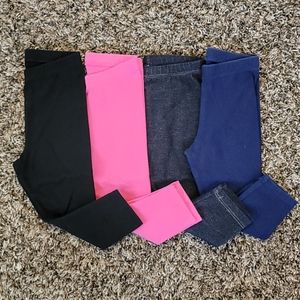 Lot of 4 leggings